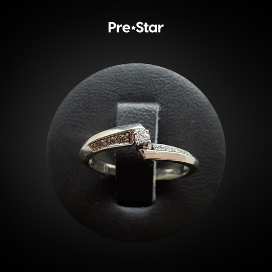 Anillo solitario 10k